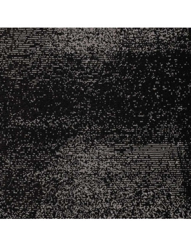 Tessuto elasticizzato con paillettes - Nero