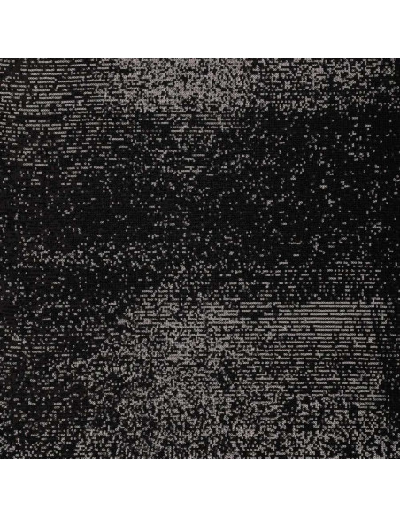 Tessuto elasticizzato con paillettes - Nero
