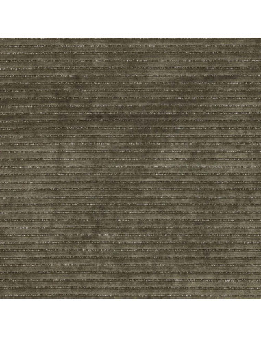 Tessuto velluto a righe lurex - Verde scuro