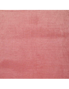 Tessuto velluto a righe lurex - Rosa antico 2