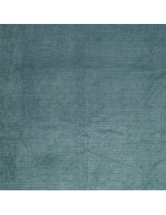Tessuto velluto a righe lurex - Grigio blu 2