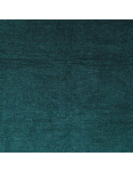 Tessuto velluto a righe lurex - Blu petrolio