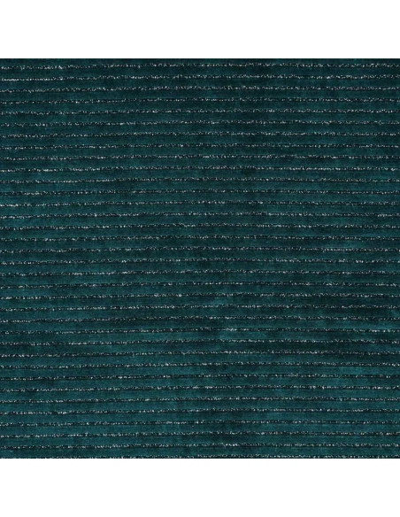 Tessuto velluto a righe lurex - Blu petrolio
