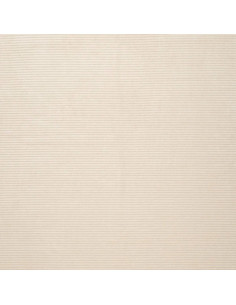 Tessuto velluto a righe lurex - Bianco sporco 2