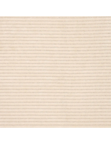 Tessuto velluto a righe lurex - Bianco sporco
