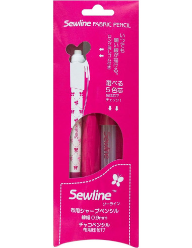 Matita a gesso portamine extra-fine Sewline - Bianco