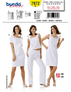 Modello di abito - Burda 7972