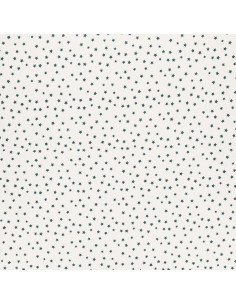 Tessuto popeline di cotone fantasia - Stella blu 2