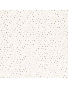 Tessuto popeline di cotone fantasia - Stella ciottolo 2