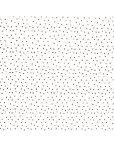 Tessuto popeline di cotone fantasia - Stella talpa 2