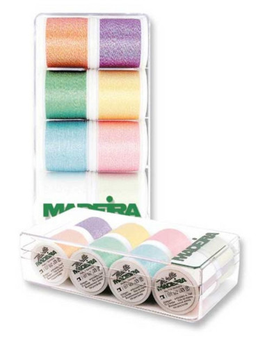 Mini scatola di fili da ricamo Opal Madeira