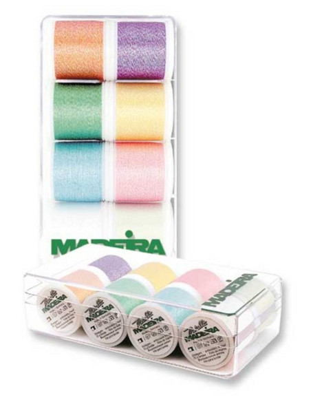 Mini scatola di fili da ricamo Opal Madeira