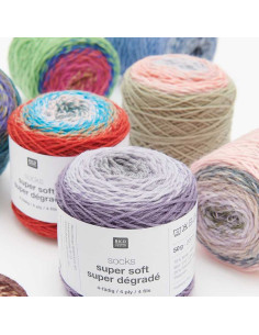 Lana per calze Socks Super Soft Dégradé Rico Design