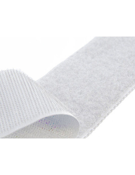 VELCRO® Brand da cucire bianco 20 mm di larghezza al metro