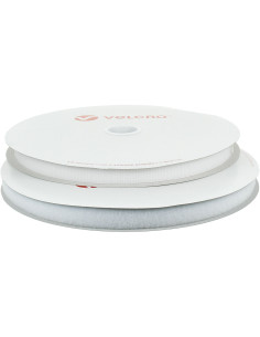 VELCRO® Brand da cucire bianco 20 mm di larghezza rotolo da 25 metri