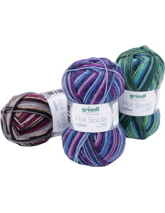 Filato per calze Hot Socks color Gründl