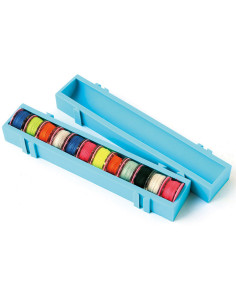 Organizzatore di lattine a incastro - Blu