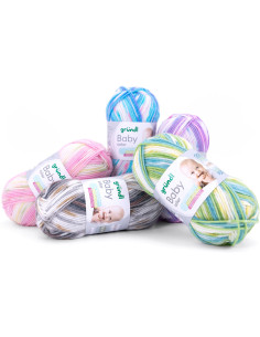 Filato per neonati Baby color Gründl