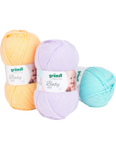 Filato per neonati Baby uni Gründl