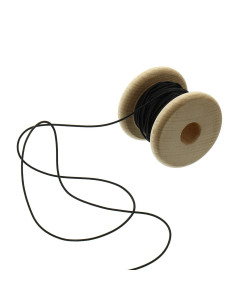 Elastico per cappello - Nero