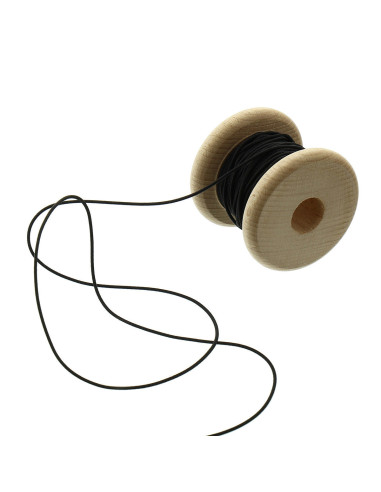 Elastico per cappello - Nero