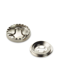 Scatola di 5 bottoni da rivestire con attrezzo da 19 mm 2