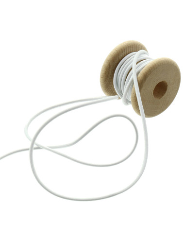 Corda elastica 3,00 mm - Bianco