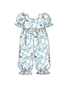 Modello di tutina - Butterick 6950 2
