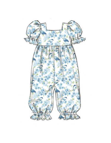 Modello di tutina - Butterick 6950
