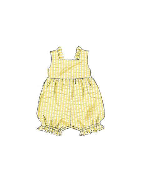 Modello di tutina - Butterick 6950