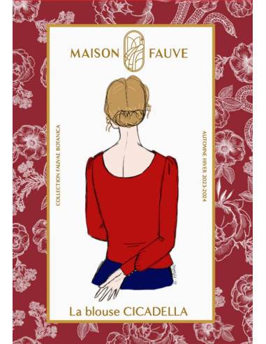 Modello di camicetta Cicadella - Maison Fauve