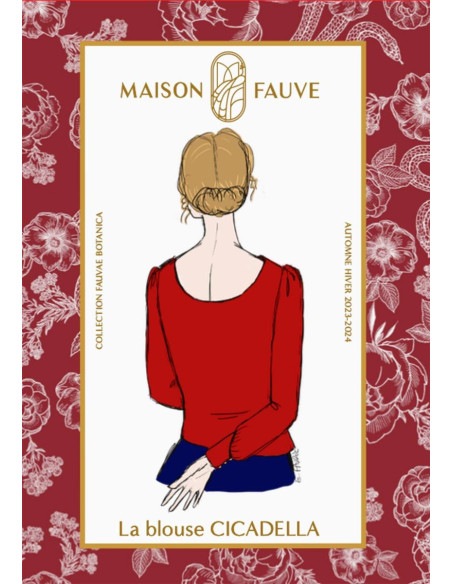 Modello di camicetta Cicadella - Maison Fauve