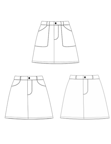 Modello di gonna - Groovy - Lise Tailor