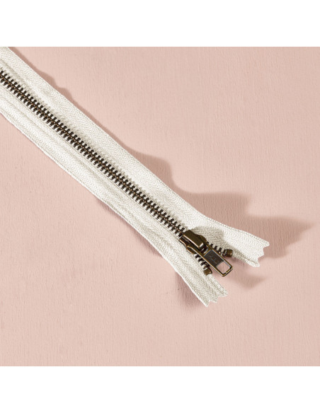 Chiusura in metallo Off-White 30 cm - Atelier Brunette