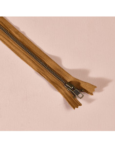 Chiusura in metallo Ocra 30 cm - Atelier Brunette