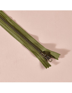 Chiusura in metallo Matcha Leaf 30 cm - Atelier Brunette