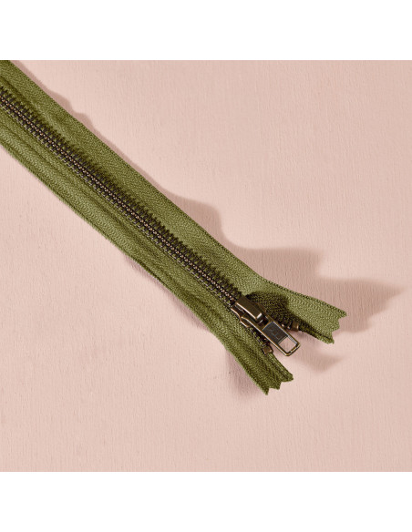 Chiusura in metallo Matcha Leaf 30 cm - Atelier Brunette