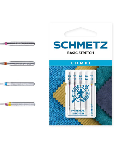 Aghi assortiti Combi Basic Stretch Schmetz