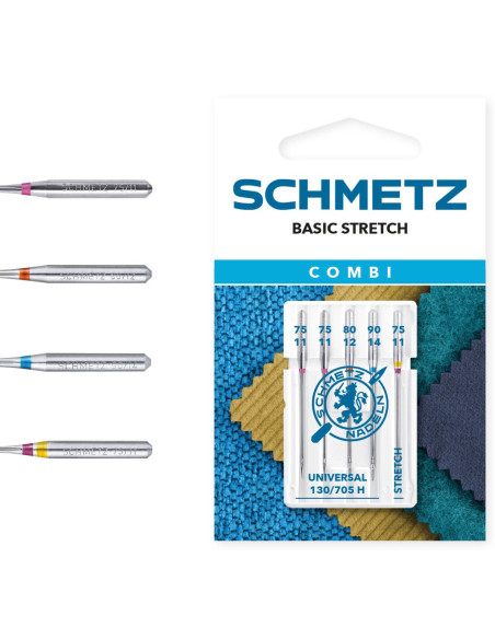 Aghi assortiti Combi Basic Stretch Schmetz