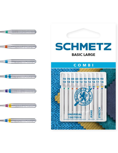 Aghi assortimento Combi Basic Large Schmetz