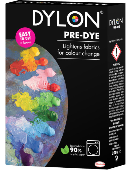 Pre-tintura Dylon in lavatrice