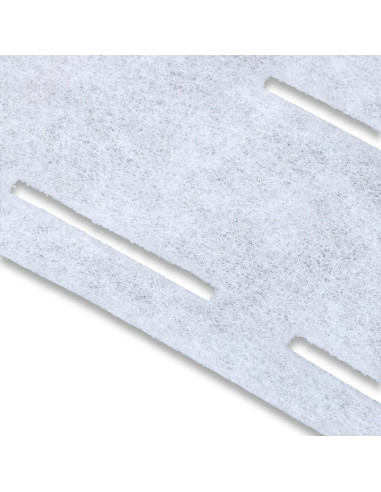 Fodera per bordo rapido Perfobande 30 mm - Bianco
