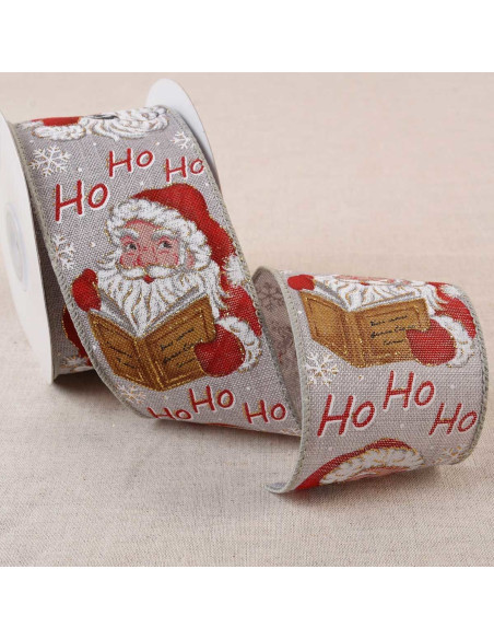 Nastro babbo natale - Grigio