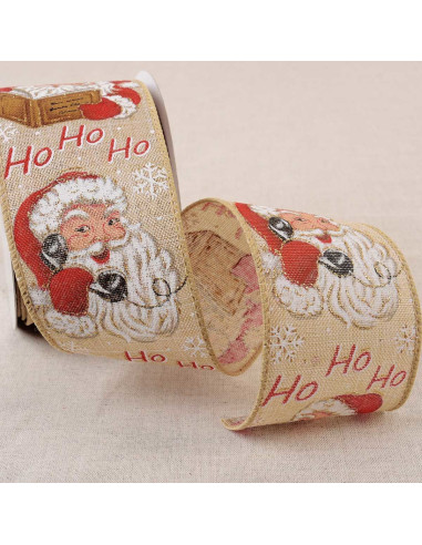 Nastro babbo natale - Beige