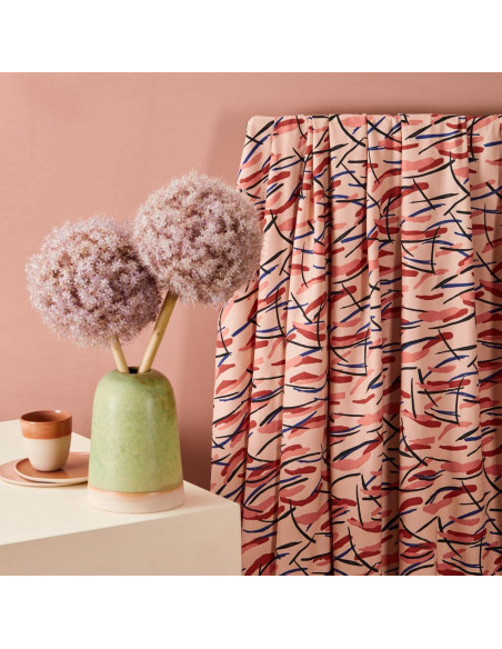 Tessuto twill di viscosa Fuji Blush - Atelier Brunette