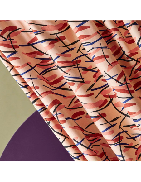 Tessuto twill di viscosa Fuji Blush - Atelier Brunette