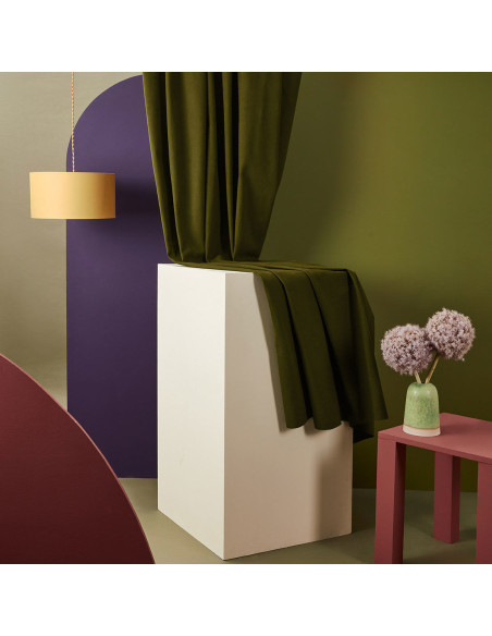 Tessuto gabardine di cotone Ivy Green - Atelier Brunette