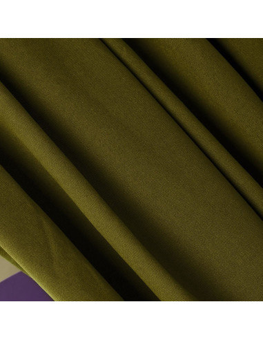 Tessuto gabardine di cotone Ivy Green - Atelier Brunette