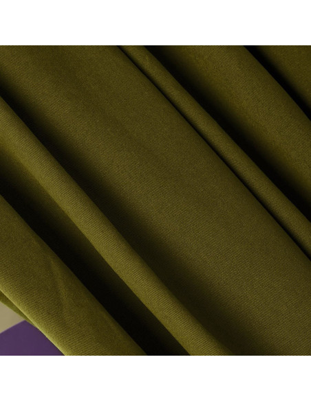 Tessuto gabardine di cotone Ivy Green - Atelier Brunette