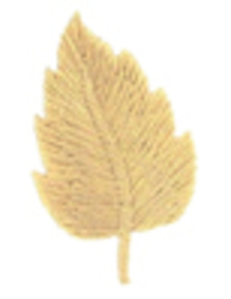 Toppa termoadesiva foglia beige